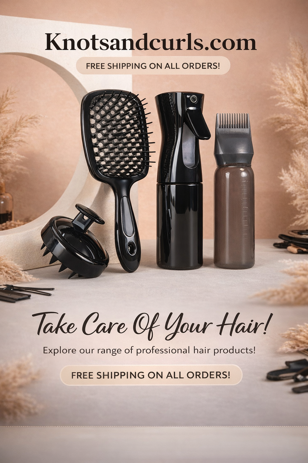 4 Pcs All Hair type Maintenance kit