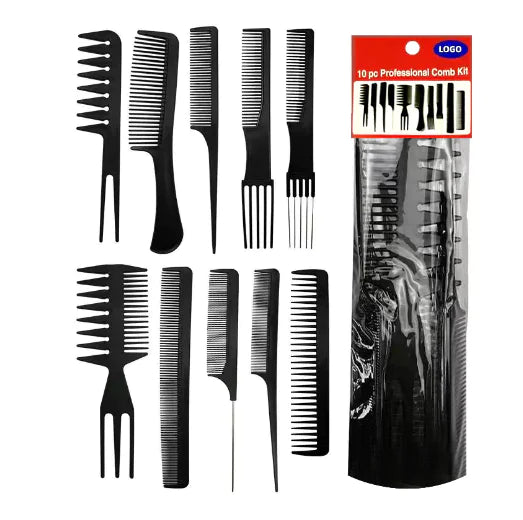 10-Piece Hair Combs Set