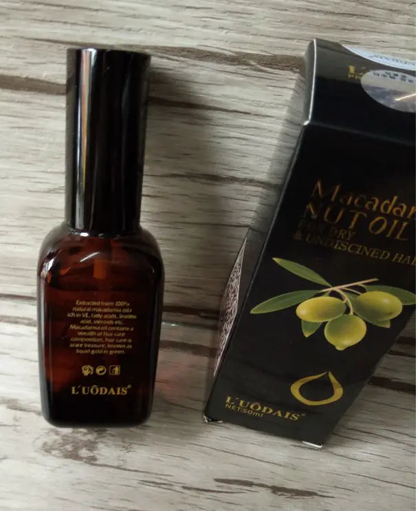 Natural Macadamia Nut Nutrient-Rich Oil for Moisture and Smoothness