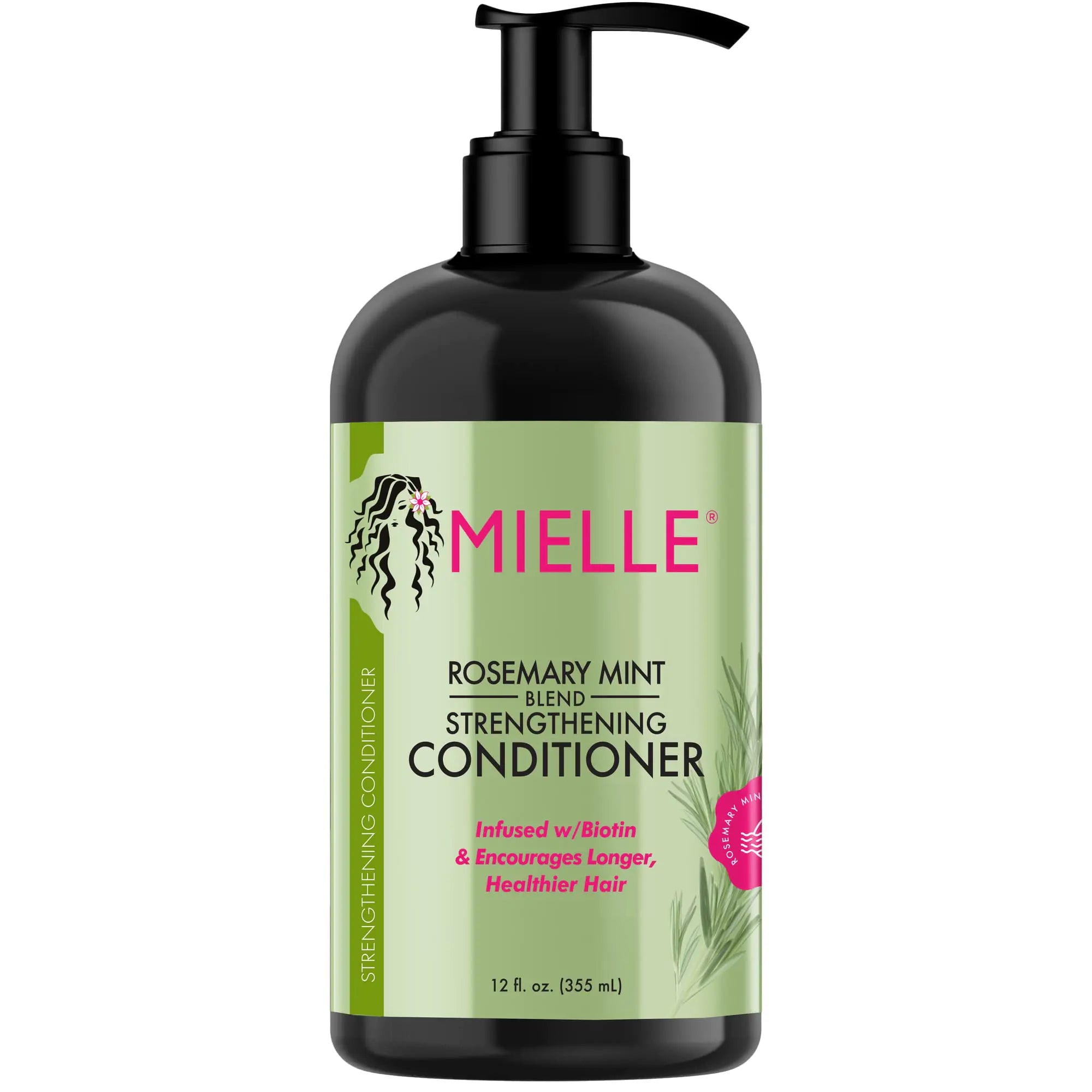 Mielle Organics Rosemary Mint Strengthening Conditioner with Biotin 12 Ounce