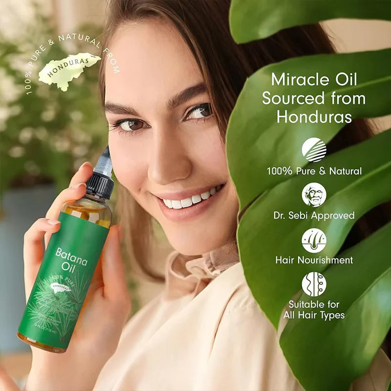 100% Batana Hair Essential Oil