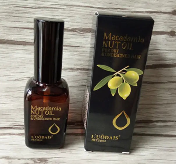 Natural Macadamia Nut Nutrient-Rich Oil for Moisture and Smoothness